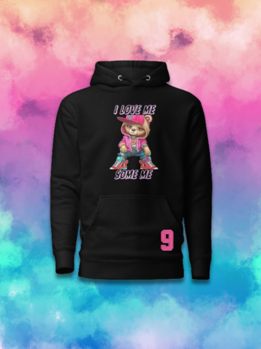 Pink I Love Me Hoodie